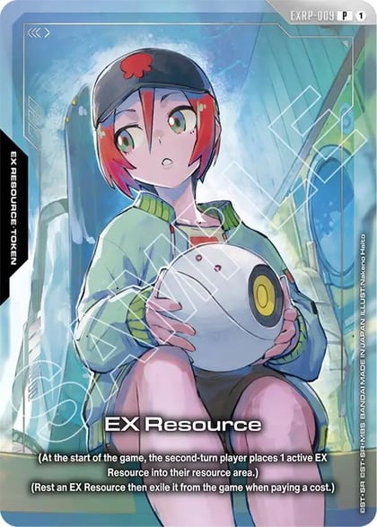 EX Resource (EXRP-009) (Premium Card Collection Gundam Assemble - PC02A), Promotional EX Resource Tokens EXRP-009