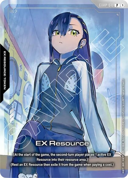 EX Resource (EXRP-010) (Premium Card Collection Gundam Assemble - PC02A), Promotional EX Resource Tokens EXRP-010