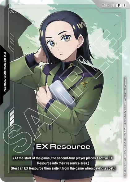 EX Resource (EXRP-011) (Premium Card Collection Gundam Assemble - PC02A), Promotional EX Resource Tokens EXRP-011