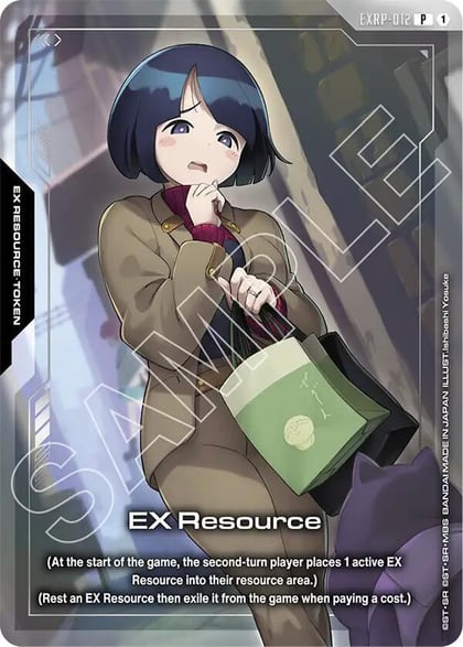 EX Resource (EXRP-012) (Premium Card Collection Gundam Assemble - PC02A), Promotional EX Resource Tokens EXRP-012