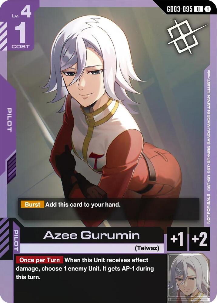 Azee Gurumin (Judge Pack 02), Gundam Promotional Cards GD03-095