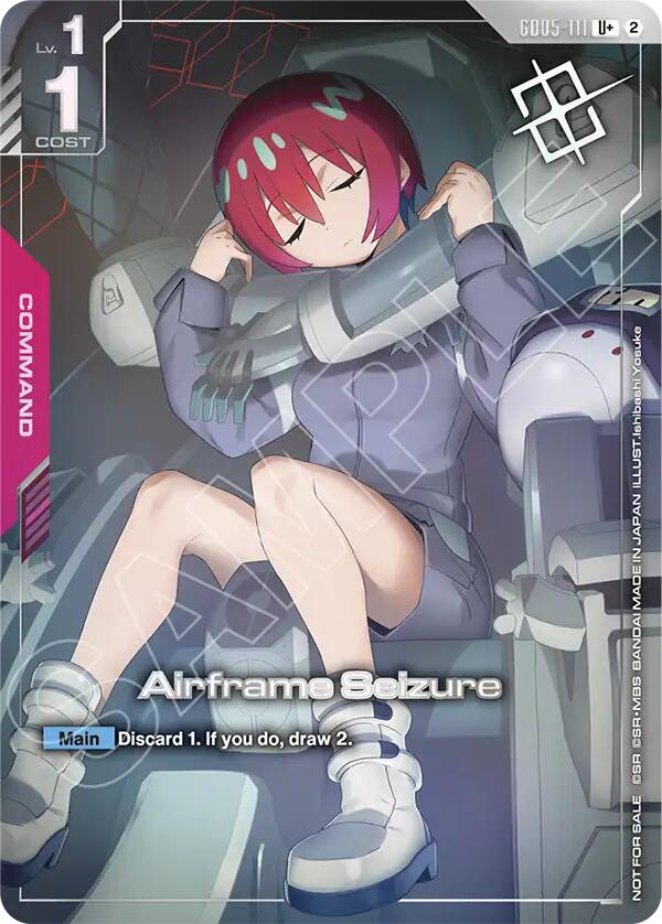 Airframe Seizure (Store Tournament Winner Pack 06), Gundam Promotional Cards GD05-111