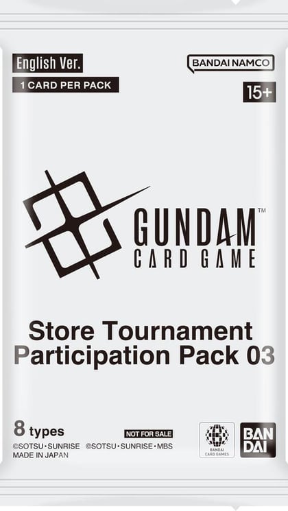 Store Tournament Participation Pack 03, Gundam Promotional Cards P671155