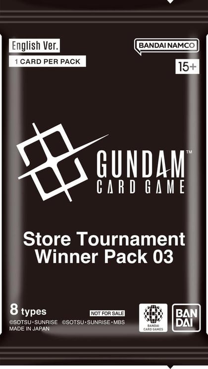 Store Tournament Winner Pack 03, Gundam Promotional Cards P671158