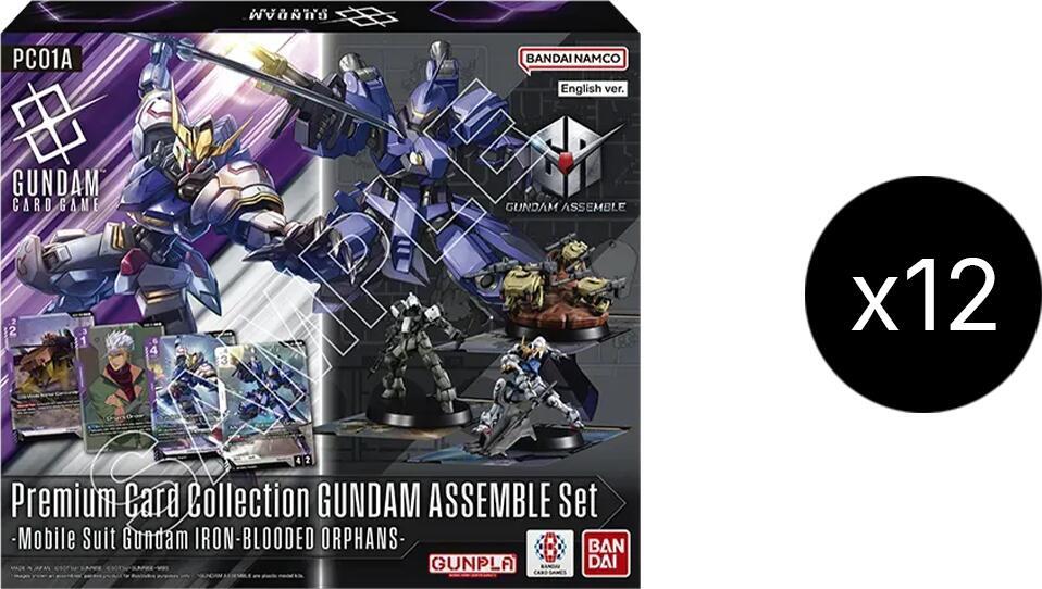 Premium Card Collection GUNDAM ASSEMBLE Case - Mobile Suit Gundam: Iron-Blooded Orphans - [PC01A], Gundam Promotional Cards P679511