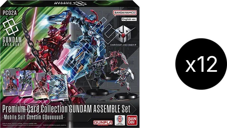 Premium Card Collection GUNDAM ASSEMBLE Case - Mobile Suit Gundam: GQuuuuuuX- [PC02A], Gundam Promotional Cards P679518