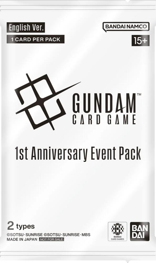 First Anniversary Event Pack, Gundam Promotional Cards P717407
