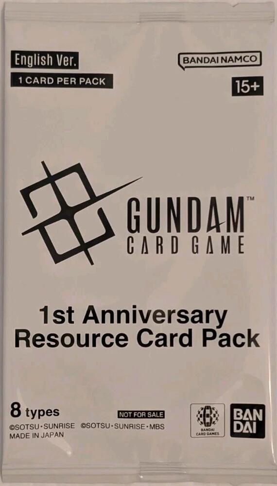 1st Anniversary Resource Pack, Gundam Promotional Cards P717866