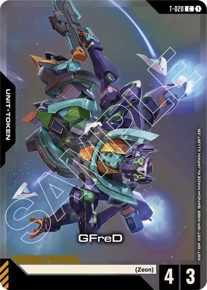 GFreD (T-020) (Premium Card Collection Gundam Assemble), Gundam Promotional Cards T-020