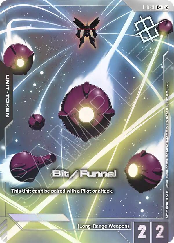 Bit / Funnel Token (Store Tournament Winner Pack 06), Gundam Promotional Cards T-029