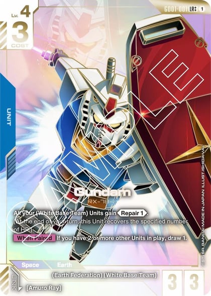 Gundam (GD01-001) (LR++), Newtype Rising GD01-001