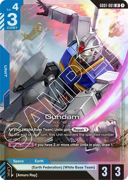 Gundam (GD01-001), Newtype Rising GD01-001