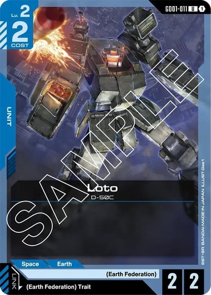 Loto, Newtype Rising GD01-011