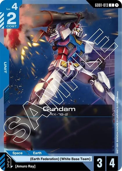Gundam (GD01-013), Newtype Rising GD01-013