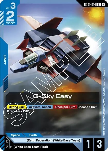 G-Sky Easy, Newtype Rising GD01-014