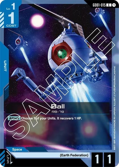 Ball, Newtype Rising GD01-015