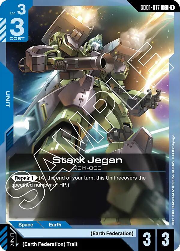 Stark Jegan, Newtype Rising GD01-017
