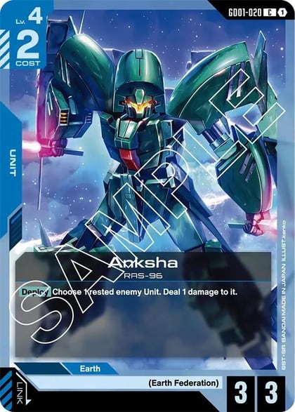 Anksha, Newtype Rising GD01-020