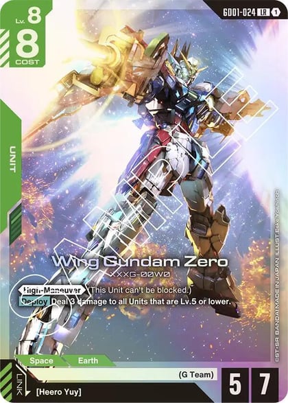 Wing Gundam Zero, Newtype Rising GD01-024