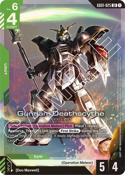 Gundam Deathscythe (GD01-025), Newtype Rising GD01-025