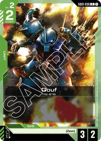Gouf, Newtype Rising GD01-036