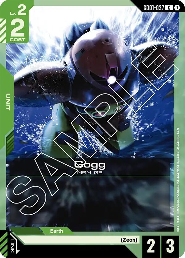 Gogg, Newtype Rising GD01-037