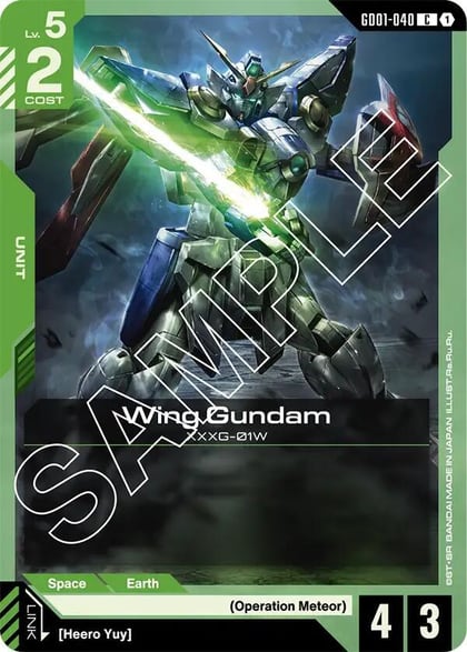 Wing Gundam (GD01-040), Newtype Rising GD01-040