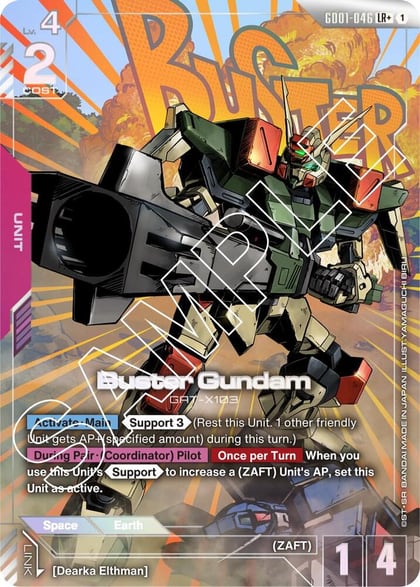 Buster Gundam (LR+), Newtype Rising GD01-046