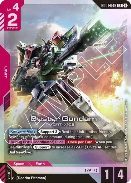 Buster Gundam, Newtype Rising GD01-046
