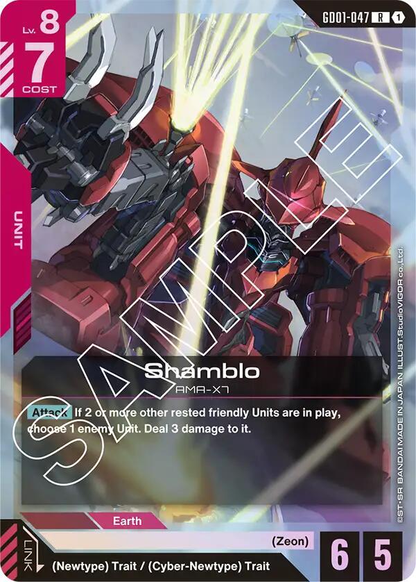 Shamblo, Newtype Rising GD01-047