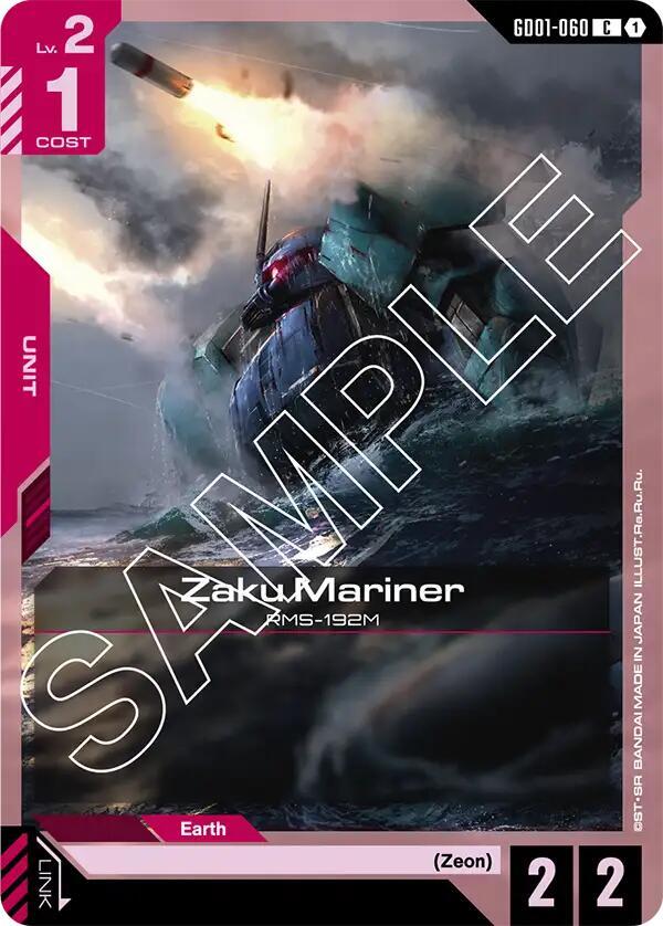 Zaku Mariner, Newtype Rising GD01-060