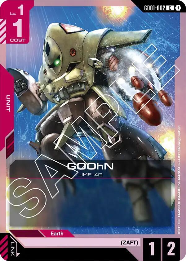GOOhN, Newtype Rising GD01-062