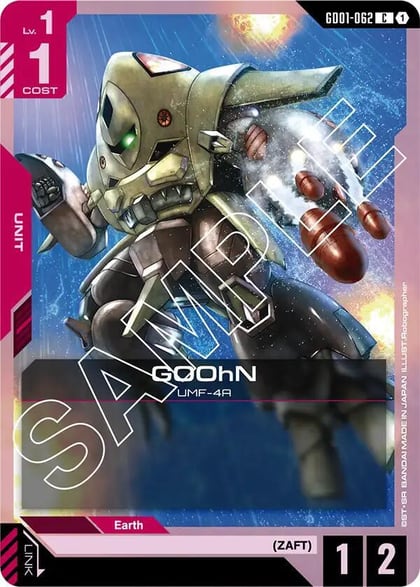 GOOhN, Newtype Rising GD01-062