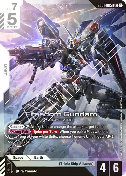 Freedom Gundam, Newtype Rising GD01-065