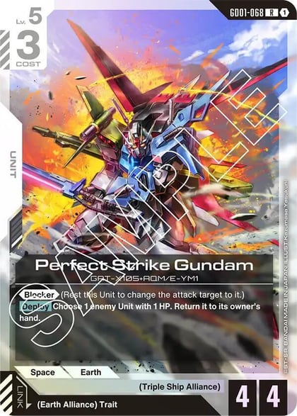 Perfect Strike Gundam, Newtype Rising GD01-068