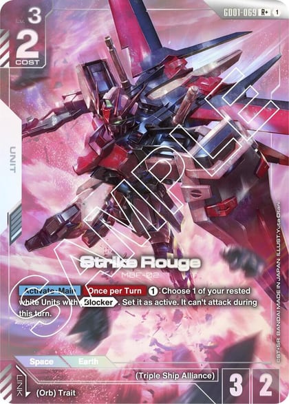 Strike Rouge (R+), Newtype Rising GD01-069