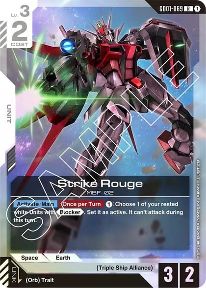 Strike Rouge, Newtype Rising GD01-069