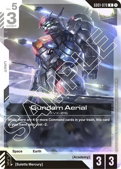 Gundam Aerial, Newtype Rising GD01-070