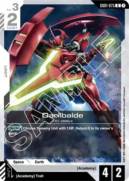 Darilbalde, Newtype Rising GD01-075