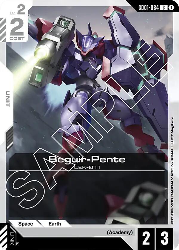 Beguir-Pente, Newtype Rising GD01-084