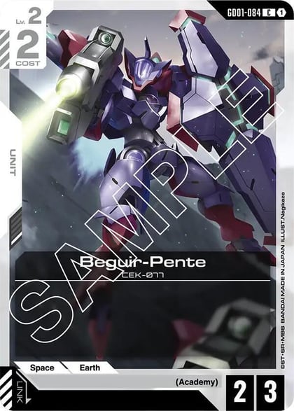 Beguir-Pente, Newtype Rising GD01-084