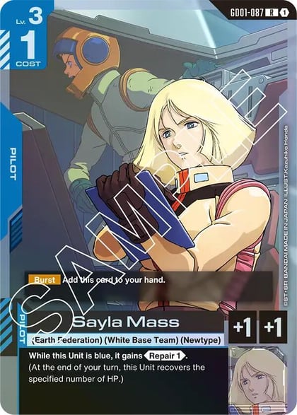 Sayla Mass, Newtype Rising GD01-087