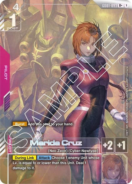 Marida Cruz (R+), Newtype Rising GD01-093