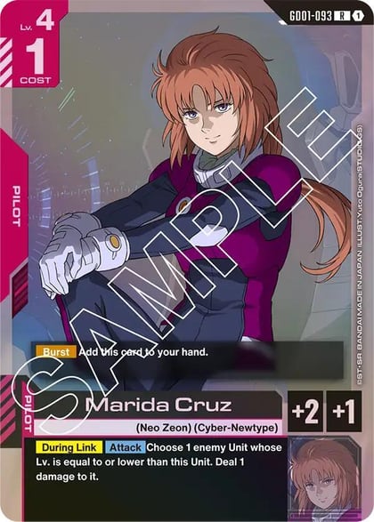 Marida Cruz, Newtype Rising GD01-093