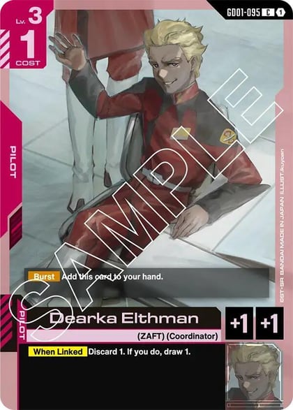 Dearka Elthman, Newtype Rising GD01-095