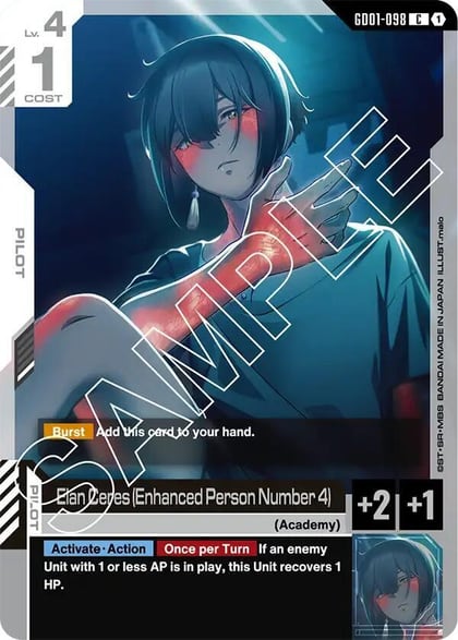 Elan Ceres (Enhanced Person Number 4), Newtype Rising GD01-098
