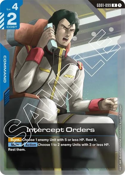 Intercept Orders, Newtype Rising GD01-099