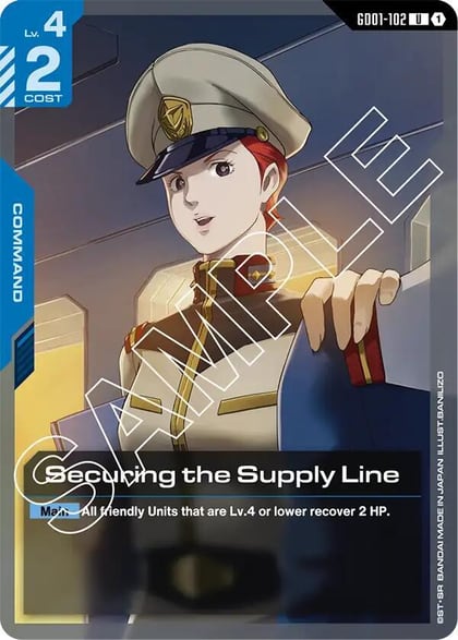 Securing the Supply Line, Newtype Rising GD01-102