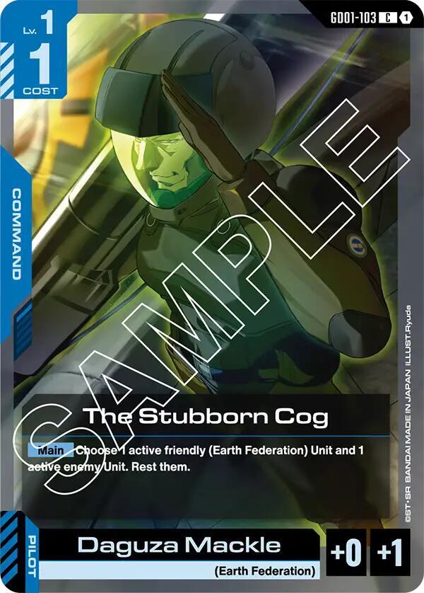 The Stubborn Cog, Newtype Rising GD01-103