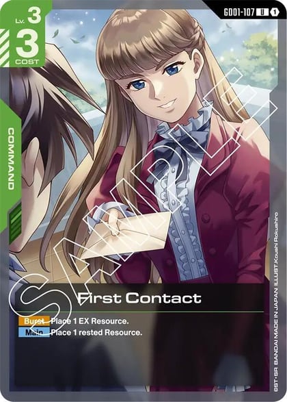 First Contact, Newtype Rising GD01-107